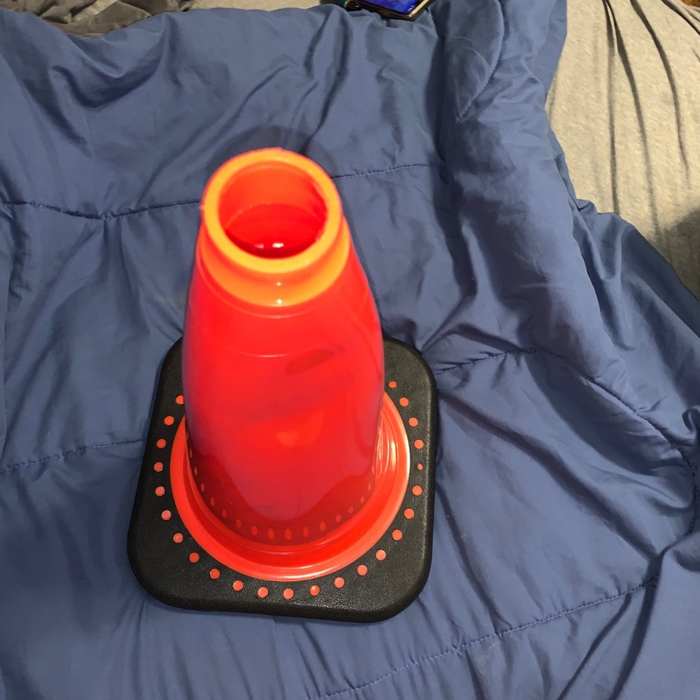 Orange cone - Picture 2 of 2